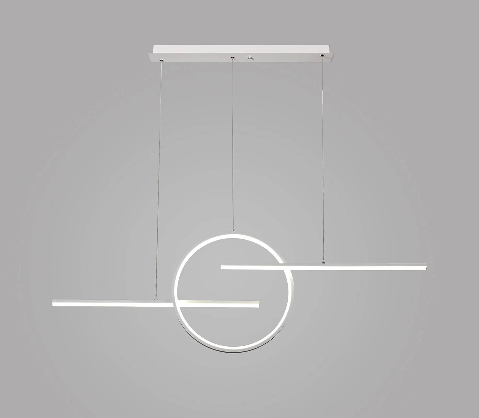 Kitesurf White Ceiling Lights Mantra Linear Fittings